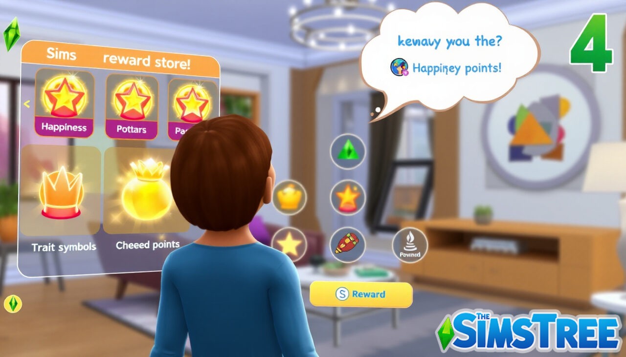 Как набрать баллы счастья в Sims 4