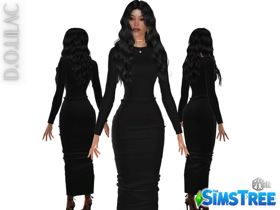 Платье Cotton Stretch Dress DO0675