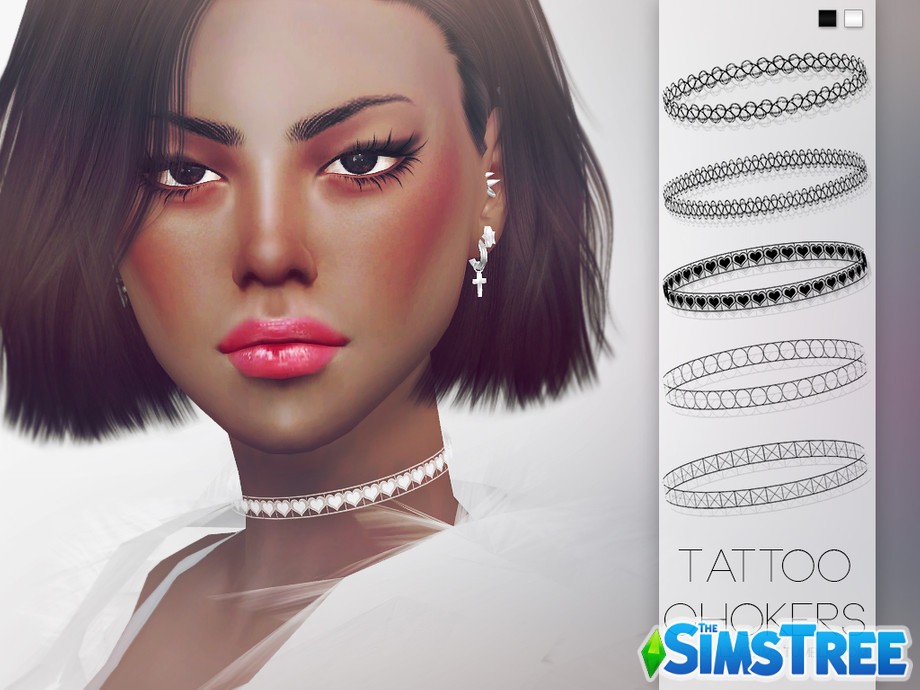 Tattoo Chokers от Pralinesims