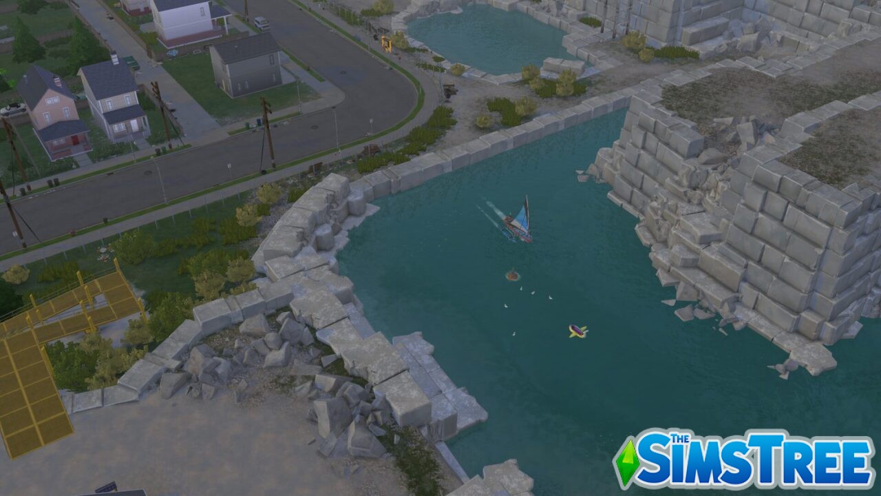 Мод Миры для плавания для The Sims: Бриндлтон, Эвергрин, Сан-Секвойя