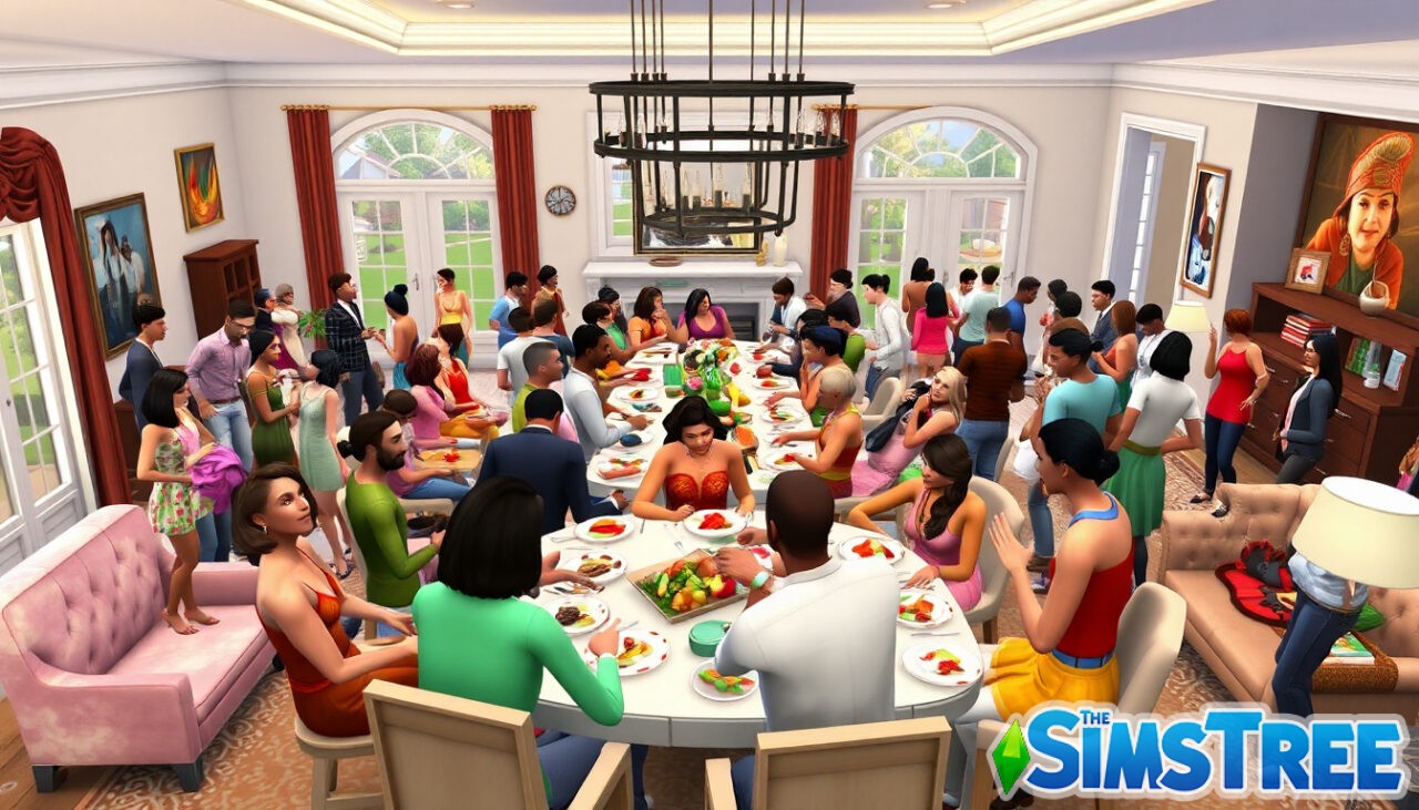 Как добавить персонажа в существующую семью в The Sims 4