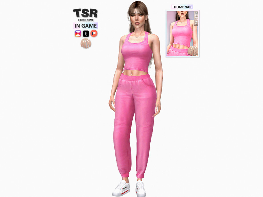 Спортивный наряд HOT PINK SET-559