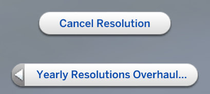 New Year Resolutions Overhaul — Новогодние обещания для The Sims 4