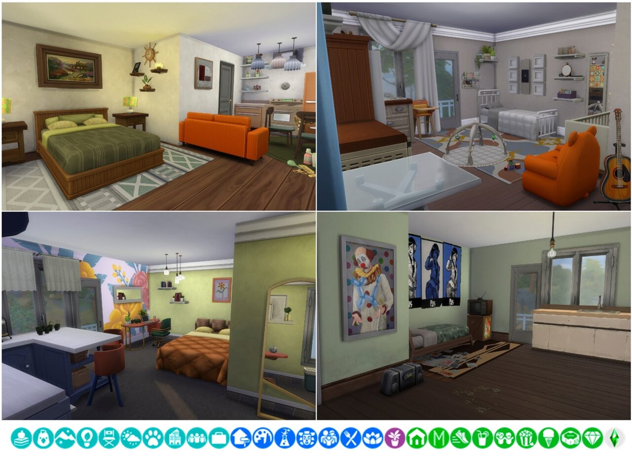 ПВЗ Wildberries в The Sims 4 — панельный дом с квартирами (лот + CC)